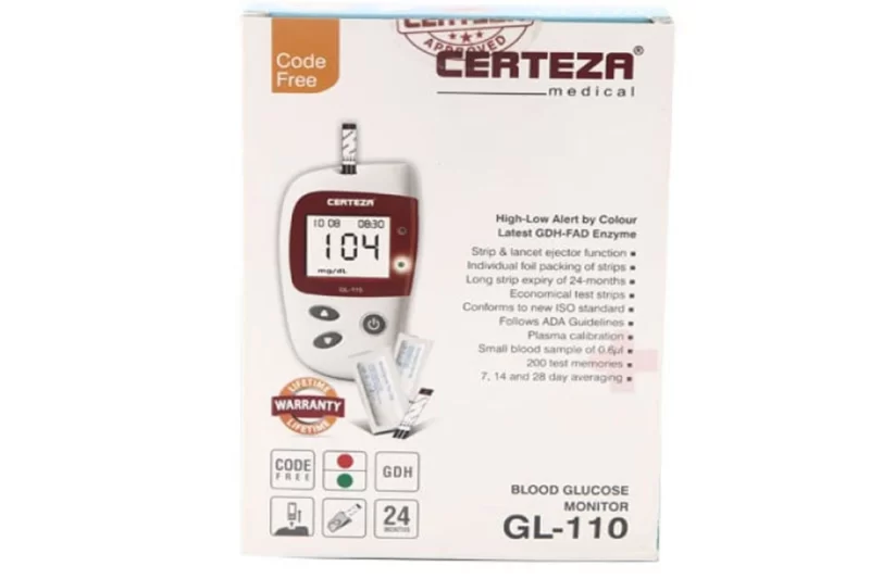 Certeza Blood Glucose Monitor GL110 Price in Pakistan Certeza Shop