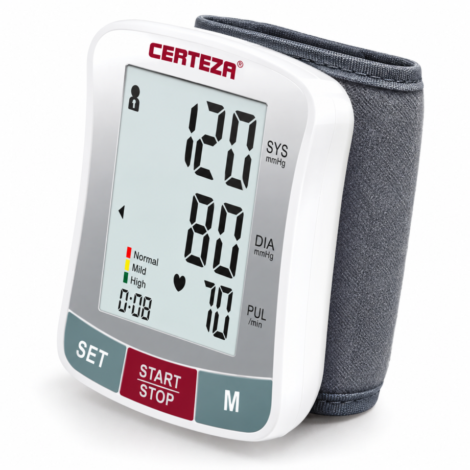 Certeza BM 307 digital wrist blood pressure monitor