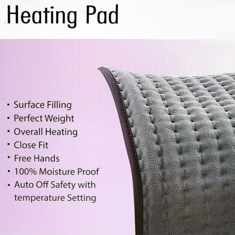 Believia HP-01 electric heating pad retail packaging